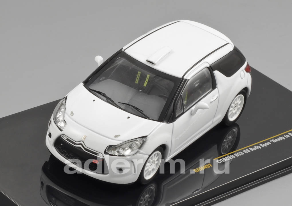 IXO 1:43 Citroen DS3 R3 Rally Spec "Ready to Race" 2010 RAM457