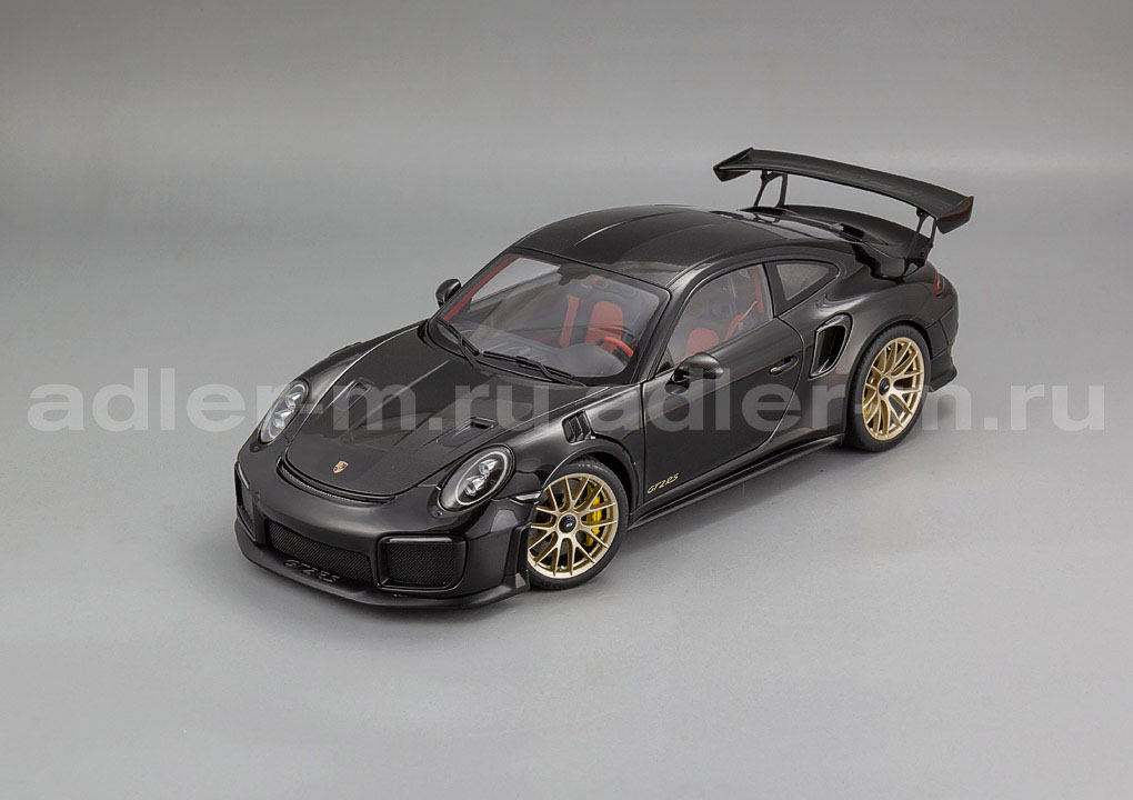 AUTOART 1:18 Porsche 911 (991.2) GT2 RS Weissach Package (black) 78186