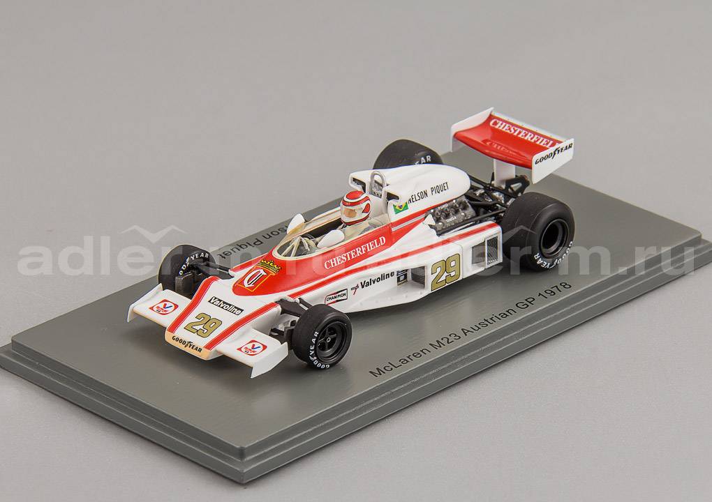 SPARK 1:43 McLaren M23 #29 Austrian GP 1978 Nelson Piquet S5747