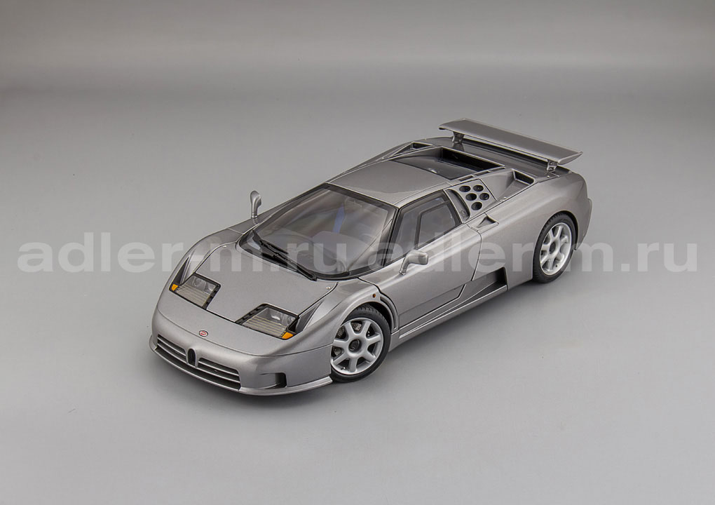 AUTOART 1:18 Bugatti EB 110 SS (metallic grey/silver) 70916
