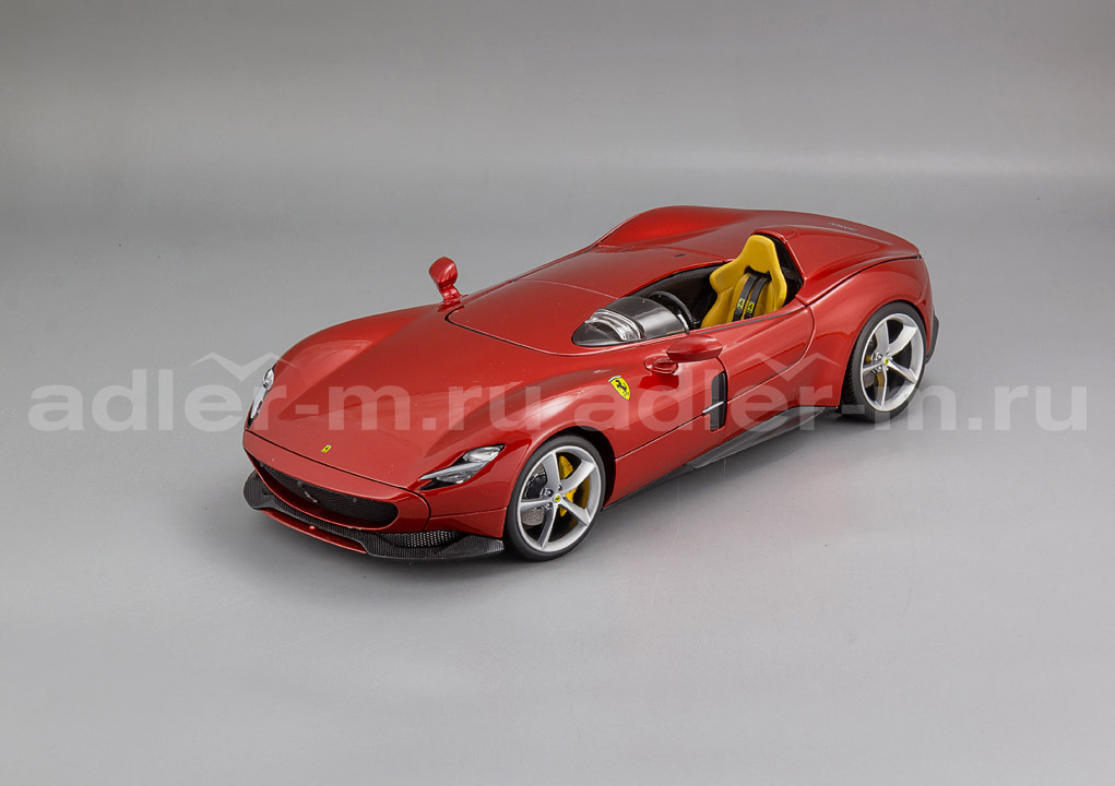 BBURAGO 1:18 Ferrari Monza SP1 - 2018 (red met) BU16909RM