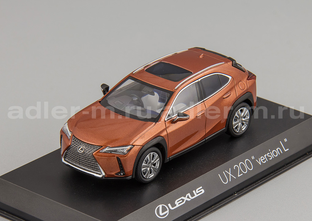 KYOSHO 1:43 Lexus UX200 "version L" (blazing carnelian C.L.) 03695BC