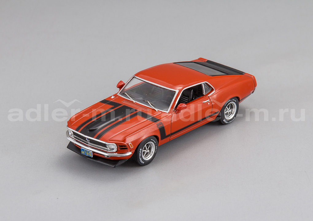 IXO 1:43 Ford Mustang Boss 302 - 1970 (red) CLC476