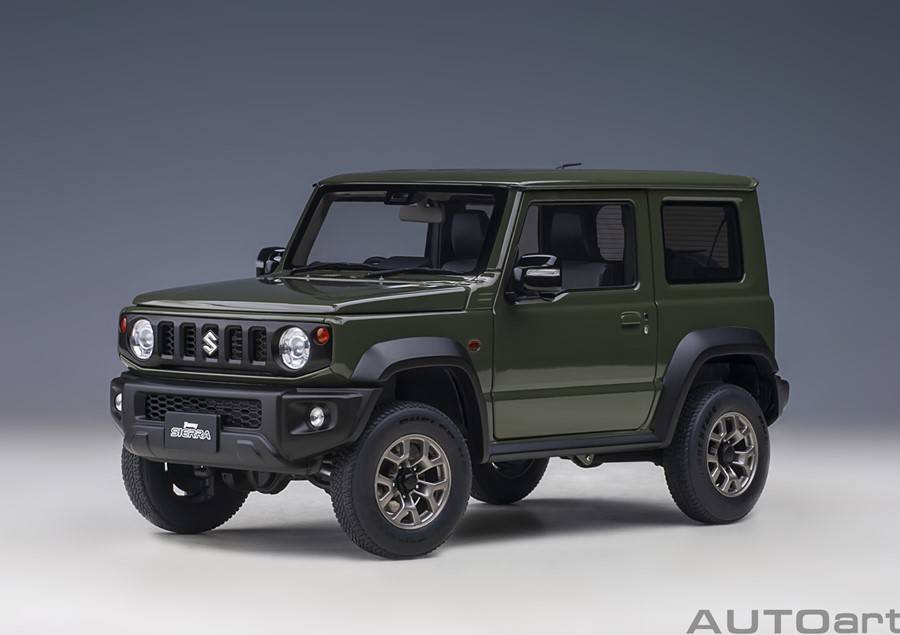 AUTOART 1:18 Suzuki Jimny Sierra (JB74) (jungle green) 78509