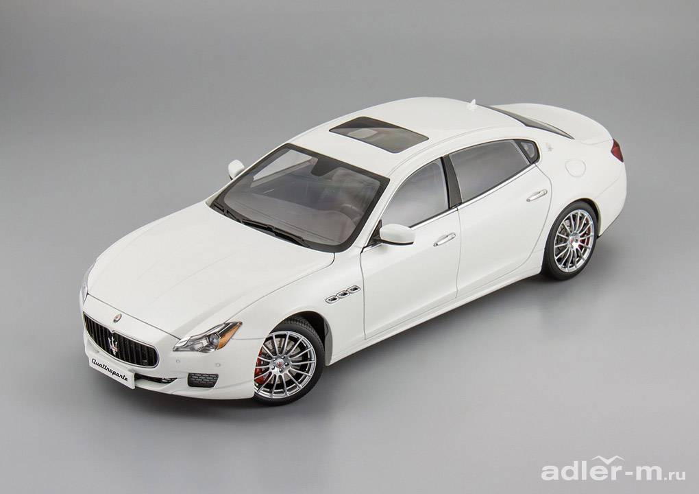 AUTOART 1:18 Maserati Quattroporte GTS - 2015 (white) 75808