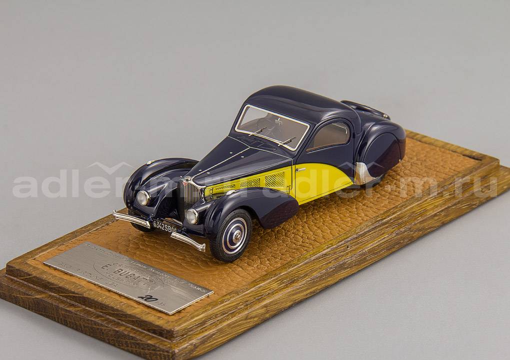 EMC (В. ПИВТОРАК) 1:43 Bugatti Type 57 S Coupe Atalante 1937 France B&G EL-14