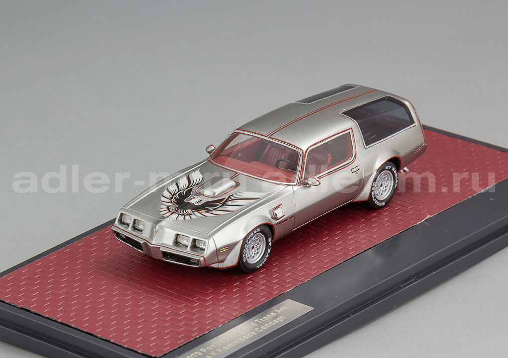 MATRIX 1:43 Pontiac Firebird TA SB Concept - 1979 (silver) MX41606-012