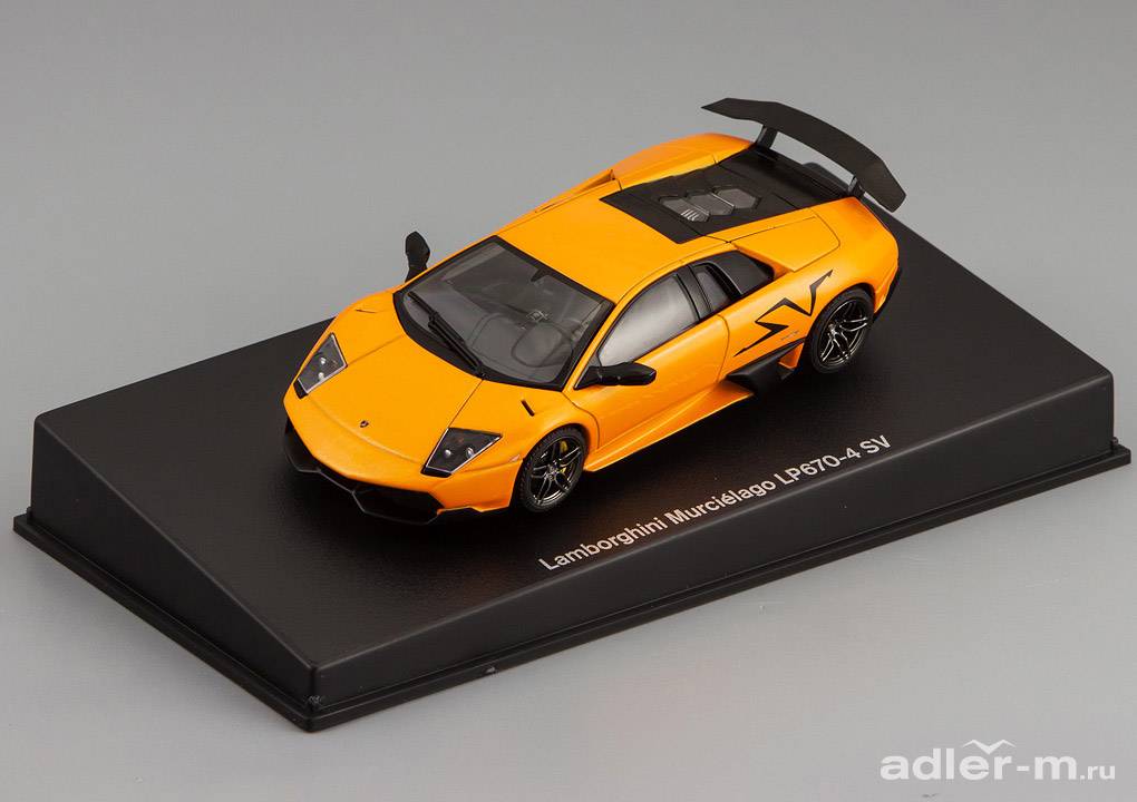 AUTOART 1:43 Lamborghini Murcielago LP670-4 SV 2009 (orange) 54627