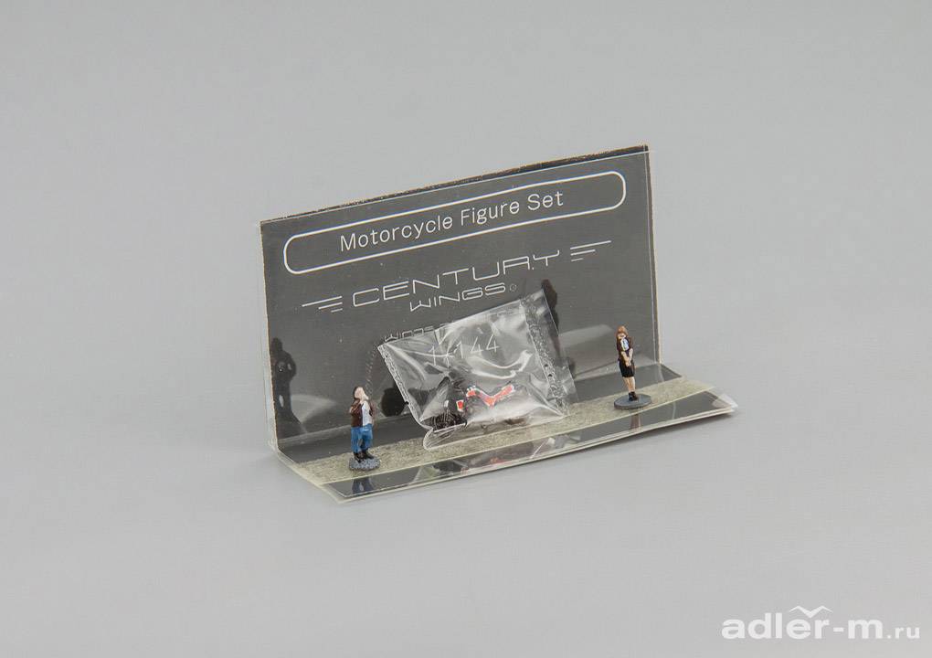 CENTURY WINGS 1:144 Moto with figures Donna & Uomo 670457