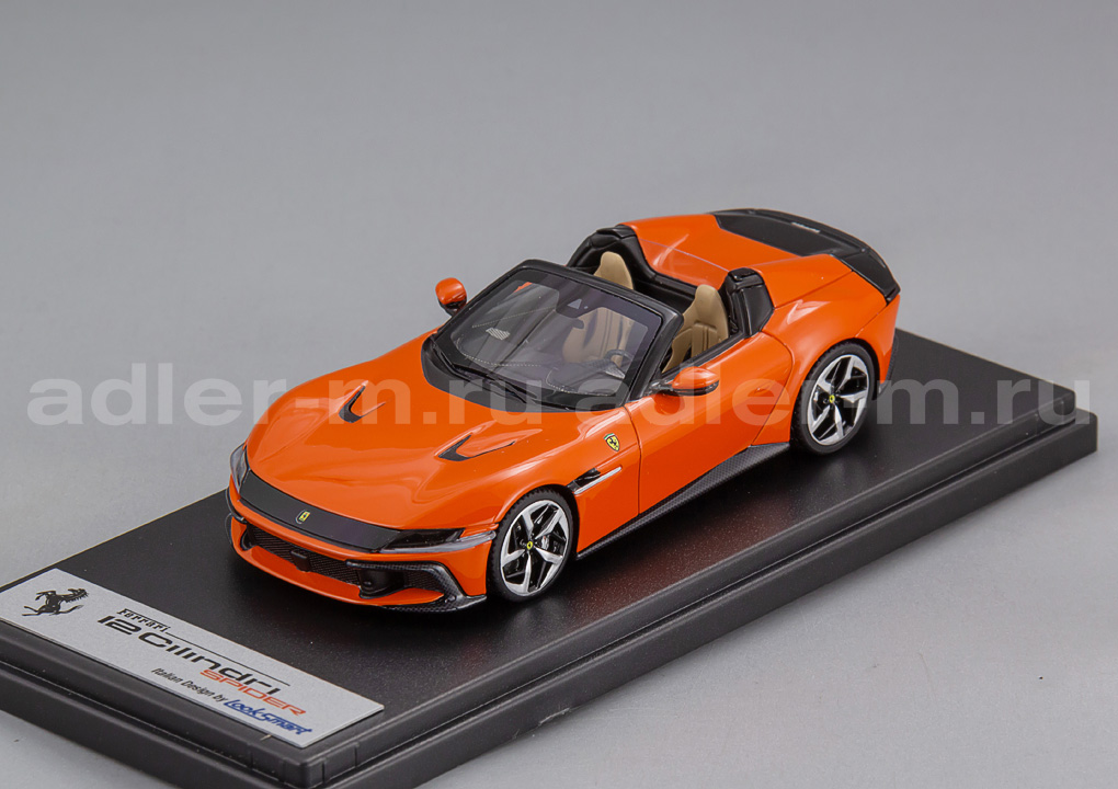 LOOKSMART 1:43 Ferrari 12 Cilindri Spider (Rosso Dino) LS556G