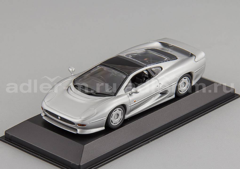 MINICHAMPS (MAXICHAMPS) 1:43 Jaguar XJ 220 - 1991 (silver) 940102221