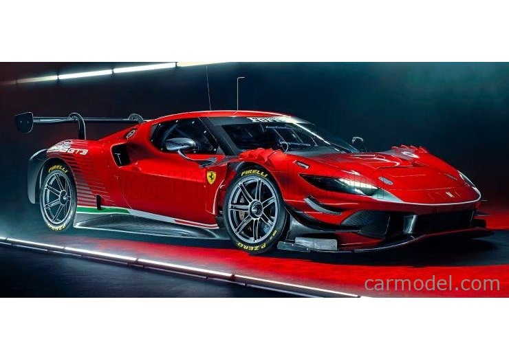 BBURAGO 1:43 Ferrari 296 GT3 - 2022 (red) BU36313R