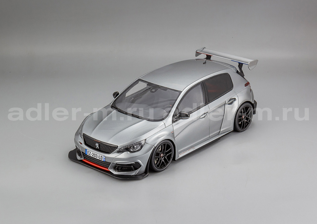 OTTO MOBILE 1:18 Peugeot 308 RC ByFactory - 2020 (artense grey) OT1055