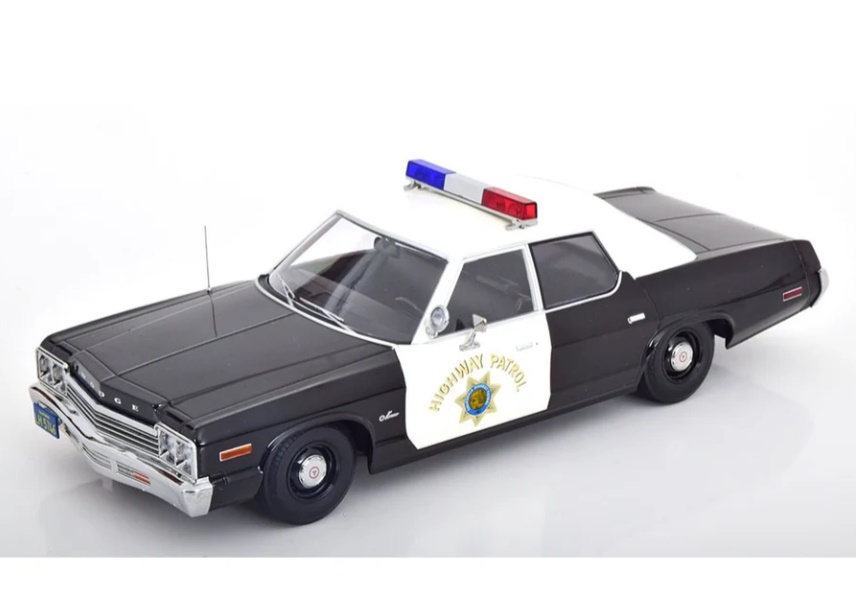 KK SCALE 1:18 Dodge Monaco 1974 California Highway Patrol KKDC181153