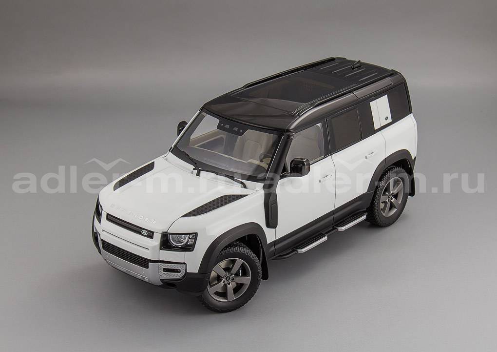 ALMOSTREAL 1:18 Land Rover Defender 110 - 2020 (fuji white) ALM810807