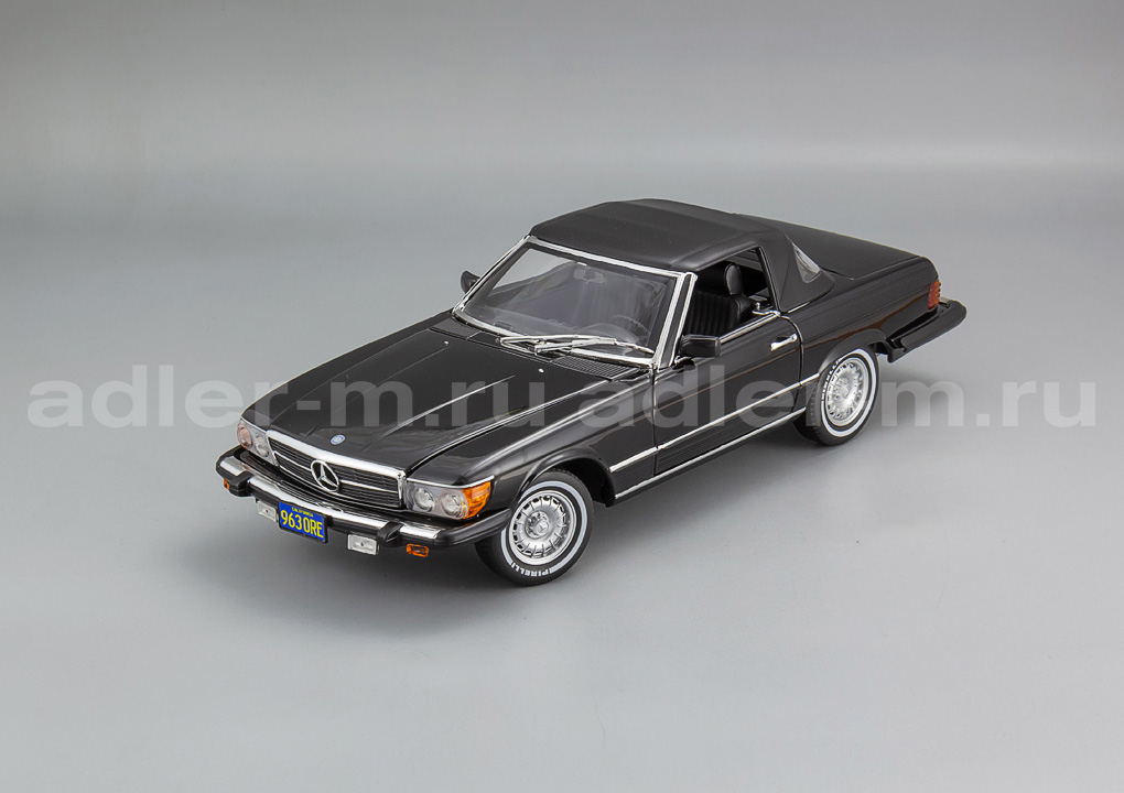 NOREV 1:18 Mercedes-Benz 450 SL R107 US Version American Gigolo - 1979 (black) 183724
