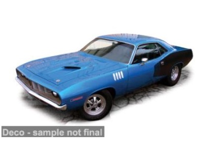 IXO 1:43 Plymouth Hemi Cuda -1971 (blue) U43RDC021