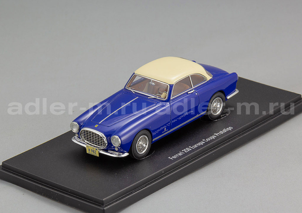 AUTOCULT 1:43 Ferrari 250 Europa Купе Прототип - 1953 - Châssis n°0297EU (blue / ivory) ATC90245