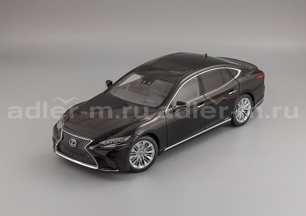 AUTOART 1:18 Lexus LS 500h - 2018 (black/black interior) 78868