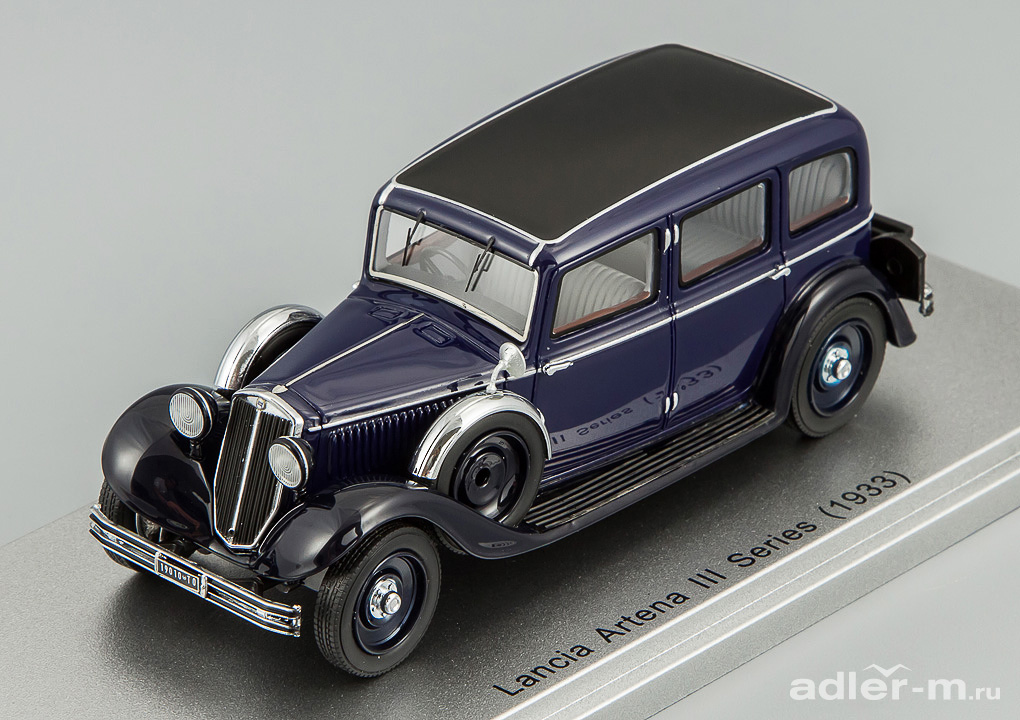 KESS SCALE MODELS 1:43 Lancia Artena Series III 1933 (blue/black) KE43019010