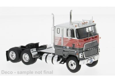IXO 1:64 Ford CL 9000 - 1976 (silver/red/white) U64TR015A