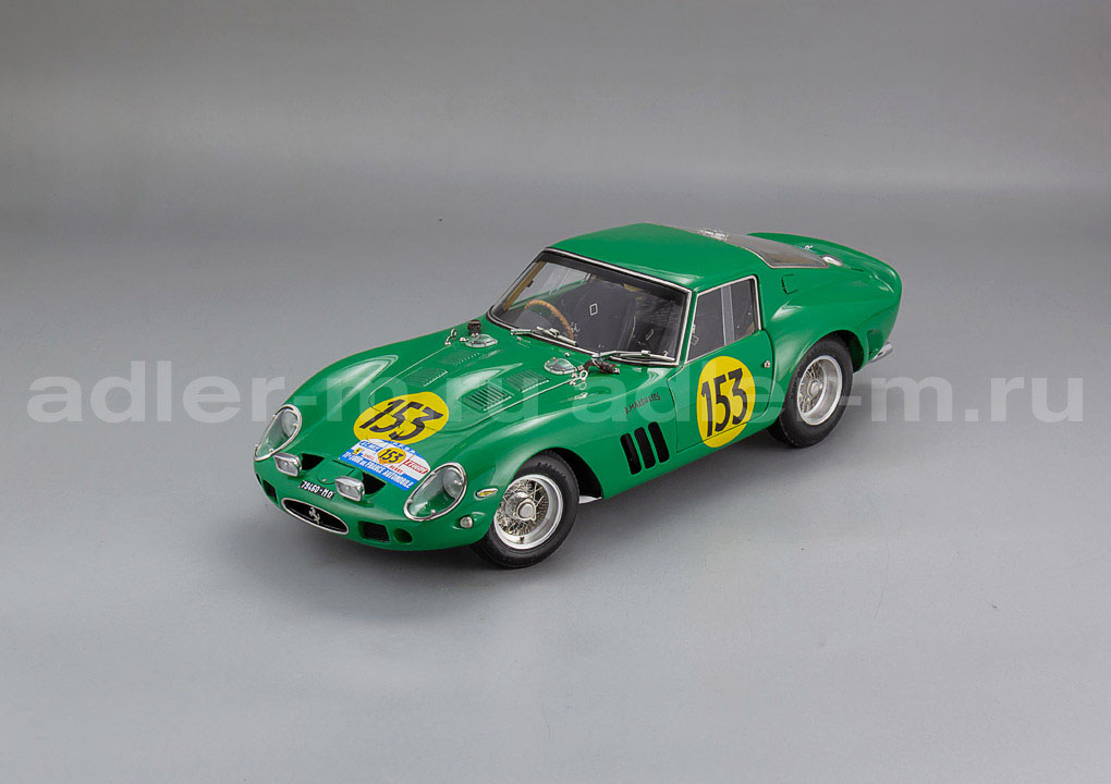 CMC 1:18 Ferrari 250 GTO #153 RHD Ch. #3767 4th place (IC) Tour de France 1962 D. Piper, D. Margulies M-250