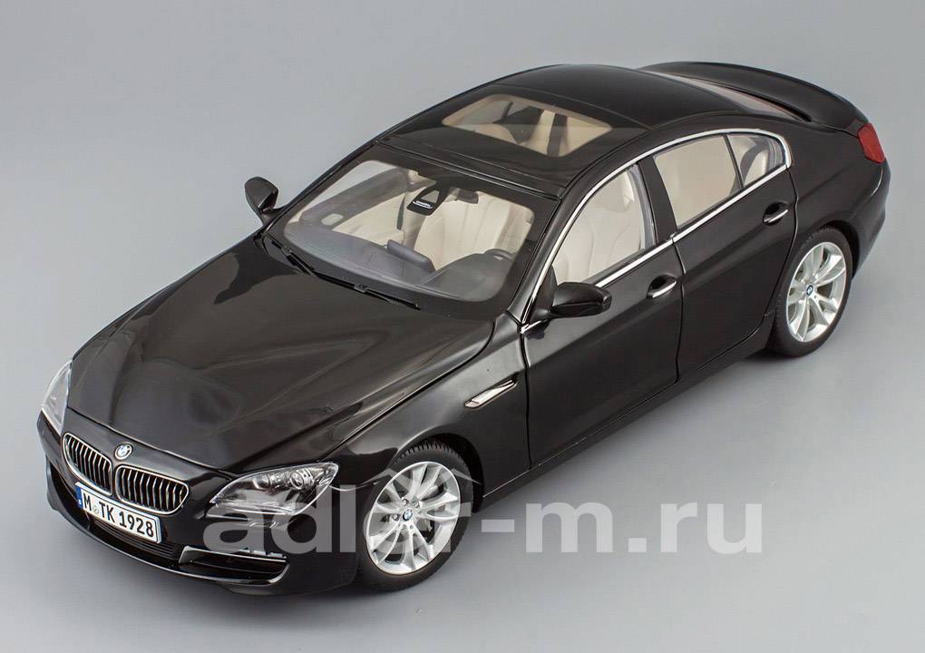 PARAGON 1:18 BMW 6 series Gran Coupe 650i (F06) (black) 80432218740