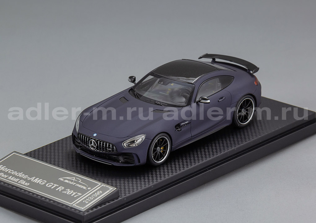 ALMOSTREAL 1:43 Mercedes-AMG GT R (matt blue) ALM420712