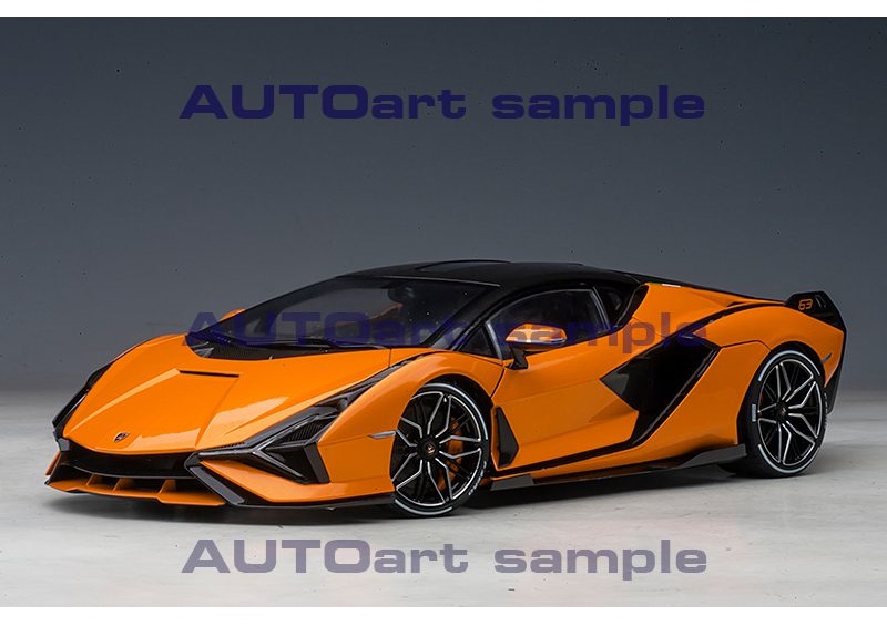 AUTOART 1:18 Lamborghini Sián FKP37 (Arancio Atlas) 79193