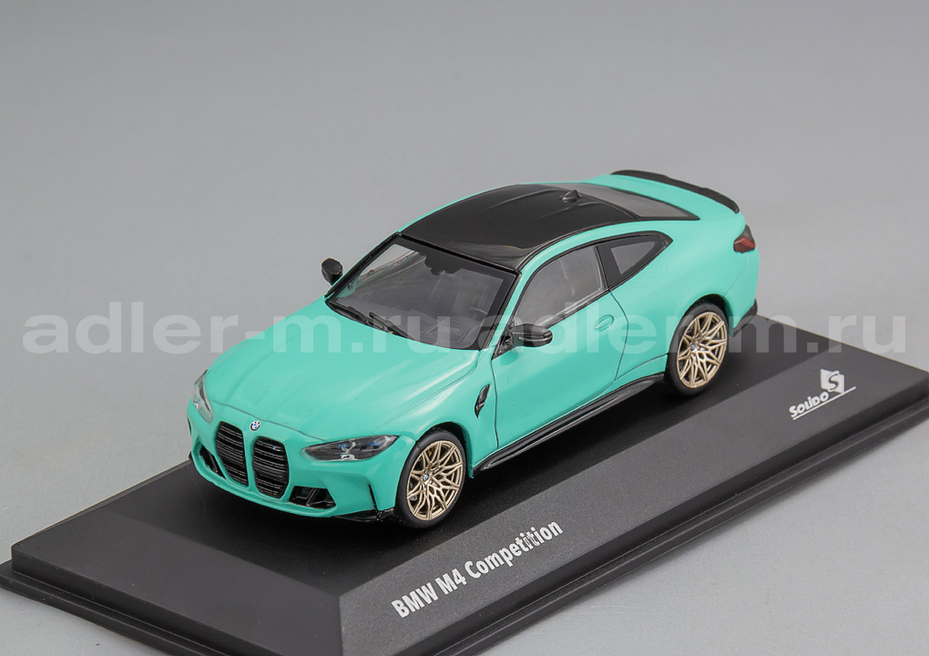 SOLIDO 1:43 BMW G82 M4 Competition - 2023 (green) S4316002