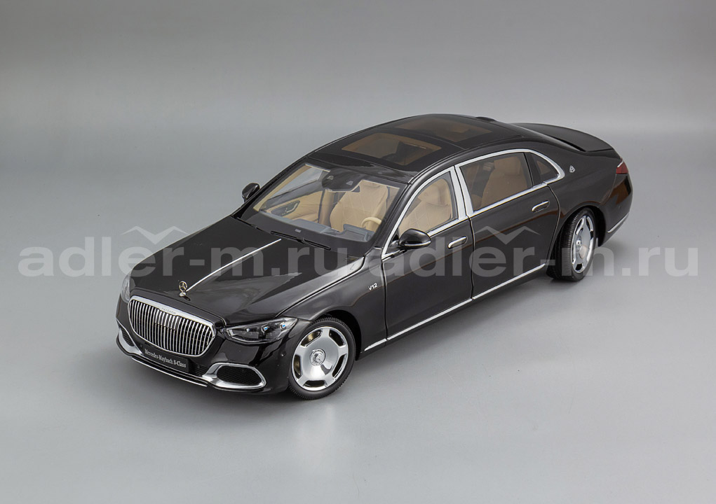 ALMOSTREAL 1:18 Mercedes-Maybach S-Class 2021 (obsidian black) ALM820115