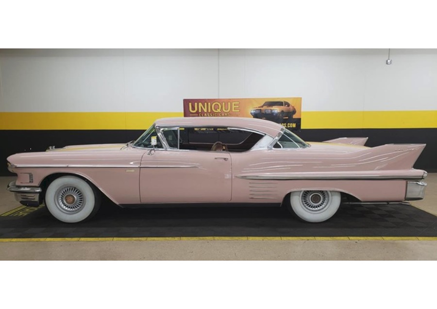 GLM (STAMP MODELS) 1:43 Cadillac Coupe Deville - 1958 (Meridian Taupe) STM5860X