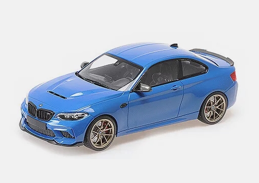 MINICHAMPS 1:18 BMW M2 CS - 2020 (blue with gold wheels) 155021027