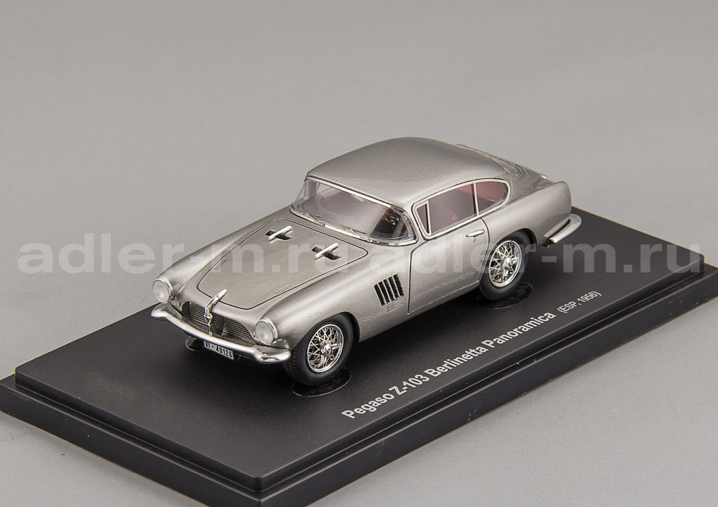 AUTOCULT 1:43 Pegaso Z-103 Berlinetta Panoramica (Spain 1956) (silver-met) ATC60069