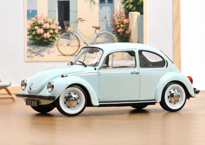 NOREV 1:18 Volkswagen Beetle 1303 - 1973 (Pastel Blue) 188676