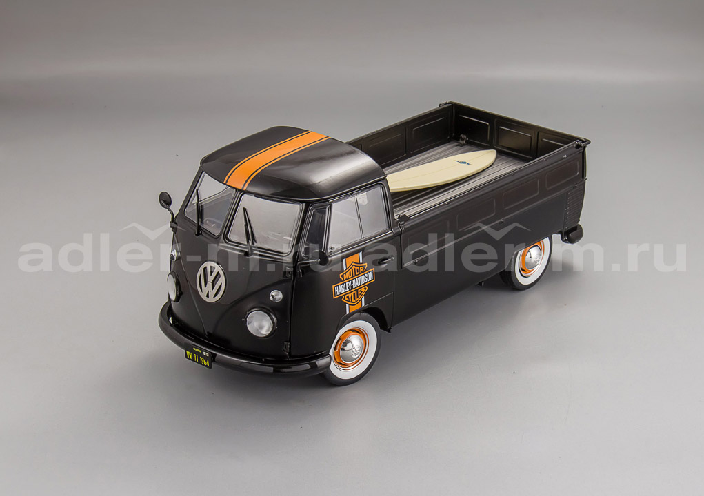 SOLIDO 1:18 Volkswagen T1 Pickup Custom "Harley Davidson" S1806704