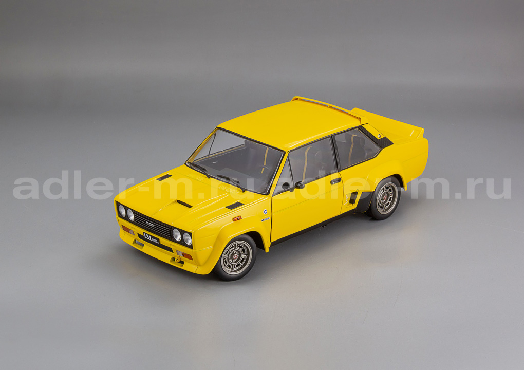 SOLIDO 1:18 Fiat 131 Abarth (yellow) S1806006