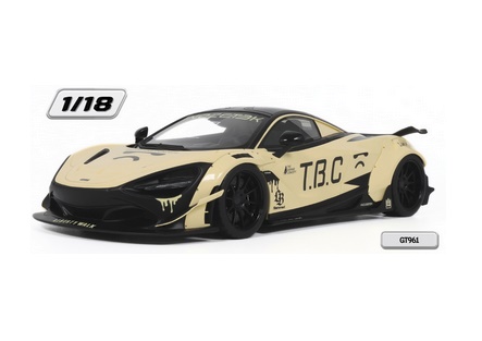 GT SPIRIT 1:18 McLaren 720S - LB-Works - 2024 (beige / black) GT961