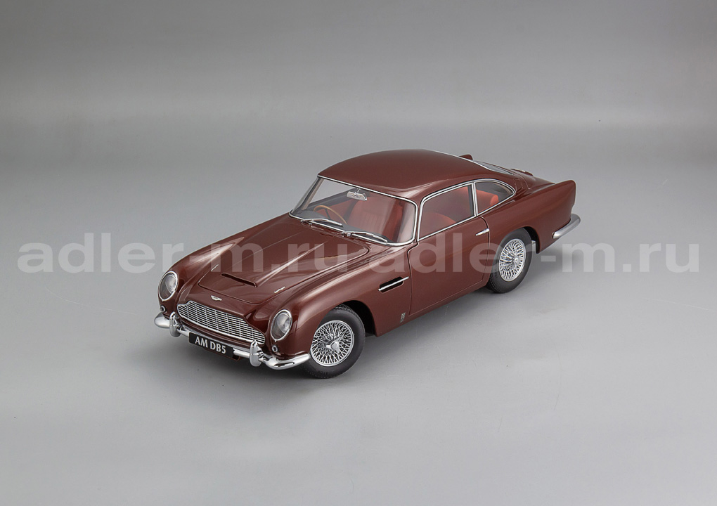 AUTOART 1:18 Aston Martin DB5 - 1964 (dubonnet rosso/red) 70289