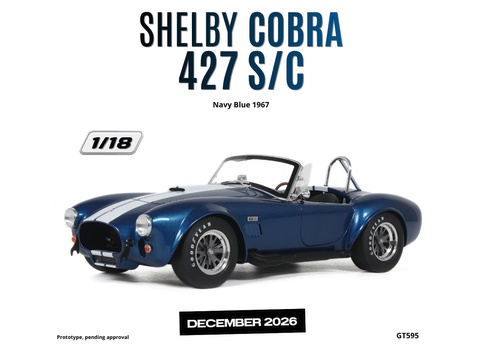 GT SPIRIT 1:18 Shelby Cobra 427 S/C - 1967 (navy blue) GT595