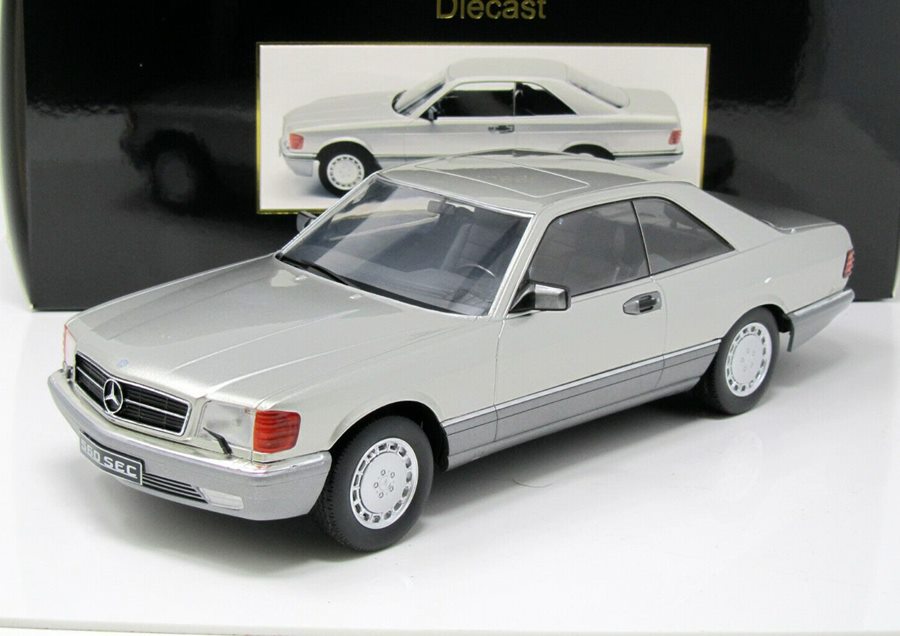 KK SCALE 1:18 Mercedes-Benz 560 SEC (C126) - 1985 (silver) KK180332