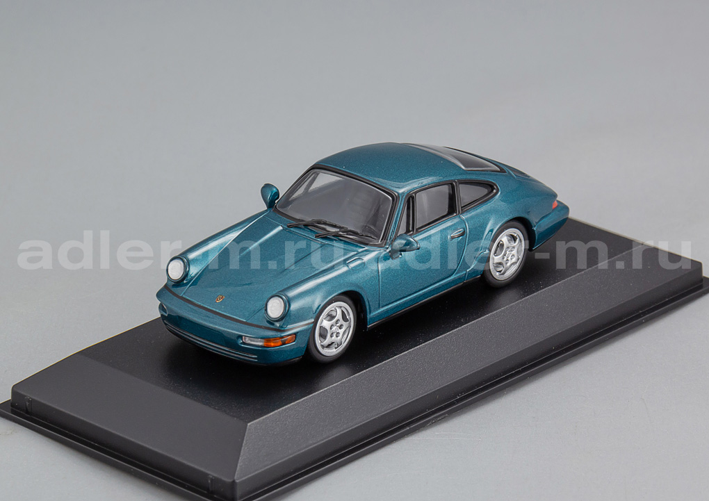 MINICHAMPS (MAXICHAMPS) 1:43 Porsche 911 Carrera - 1992 (turquoise met) 940062921