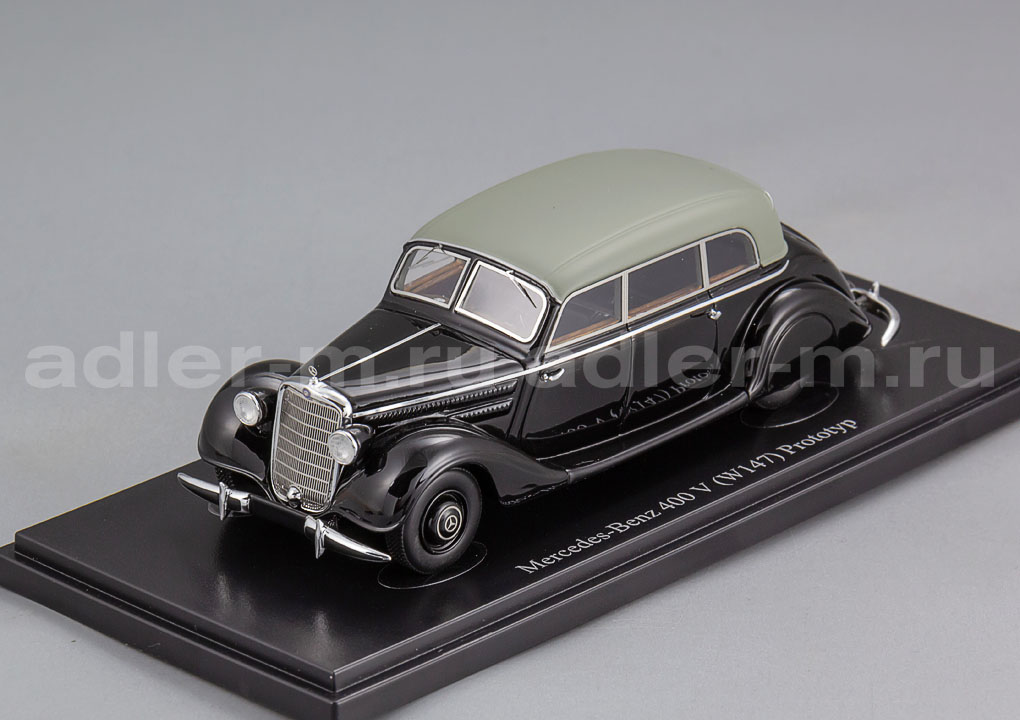 AUTOCULT 1:43 Mercedes W147-400 Prototype (Germany 1938) (black) ATC06065