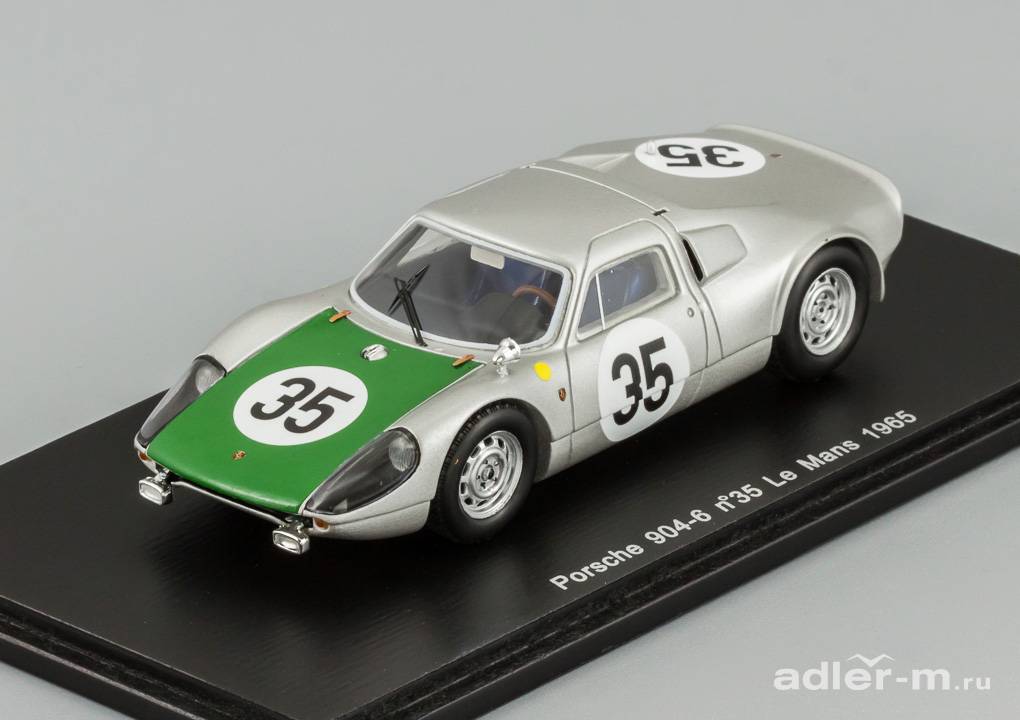 SPARK 1:43 Porsche 904-6 #35 LM 1965 G.Klass - D.Glemser S3444