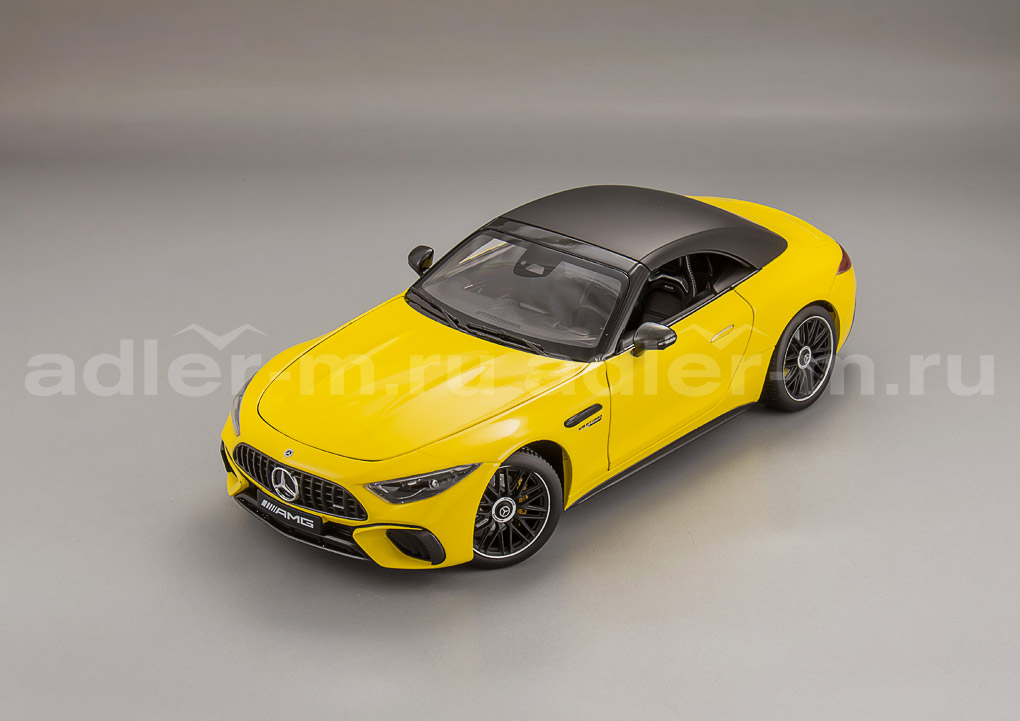 iScale 1:18 Mercedes-Benz AMG SL 63 4Matic+ (R232) (sun yellow) 69000 0018 209