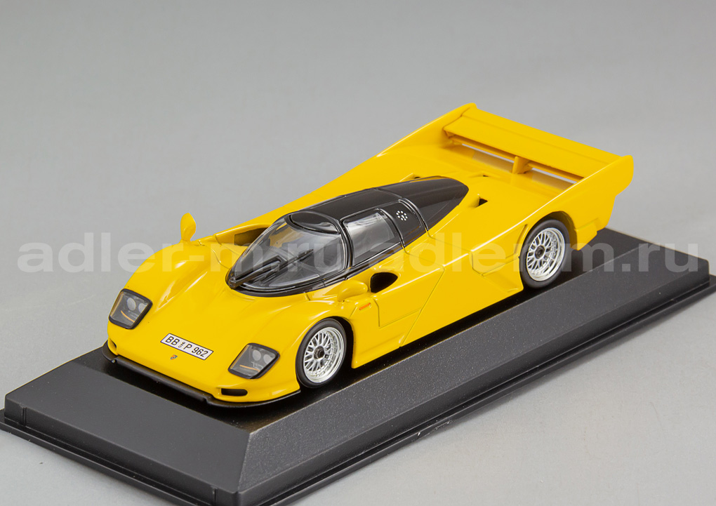 MINICHAMPS (MAXICHAMPS) 1:43 Porsche Dauer 962 GT - 1994 (yellow) 940064000