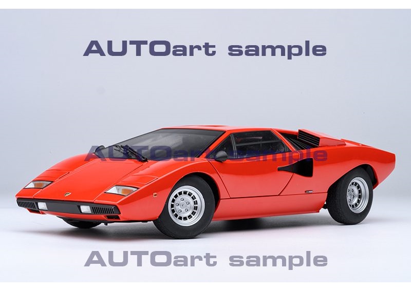 AUTOART 1:18 Lamborghini Countach LP400 (Rosso) 79221