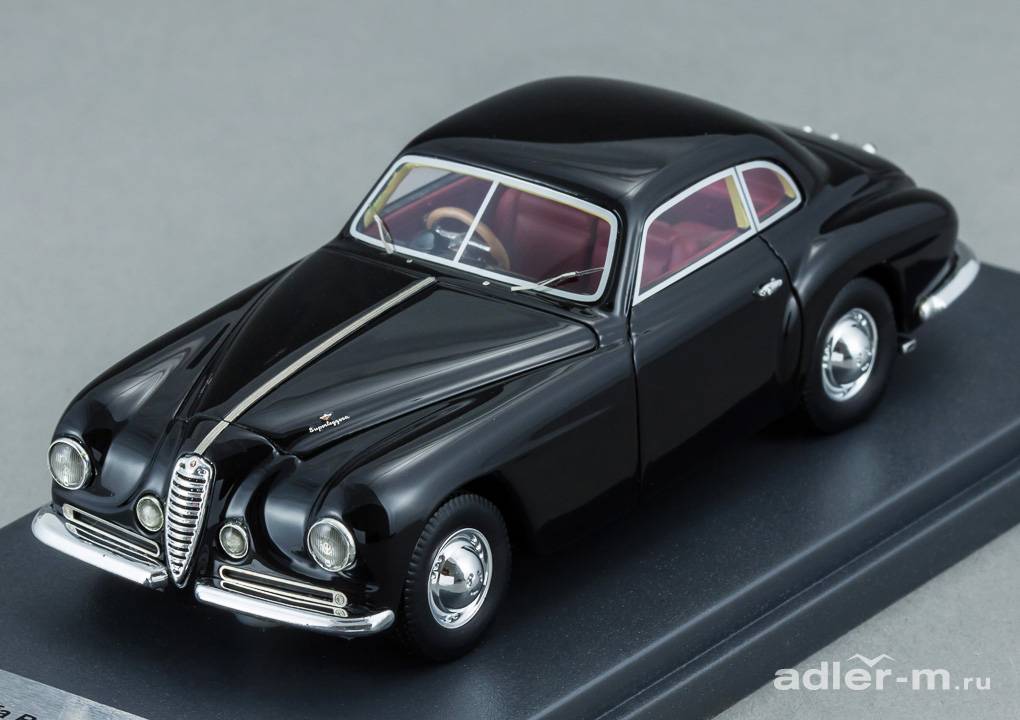 BBR MODELS 1:43 Alfa Romeo 6C 2500 SS Villa D'este 1951 (black) BLM4302C