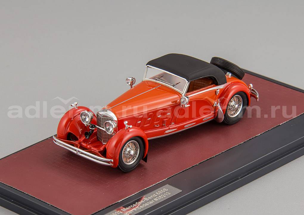 MATRIX 1:43 Mercedes-Benz 680S Armbruster Roadster #35213 - 1930 (red) MX51302-162