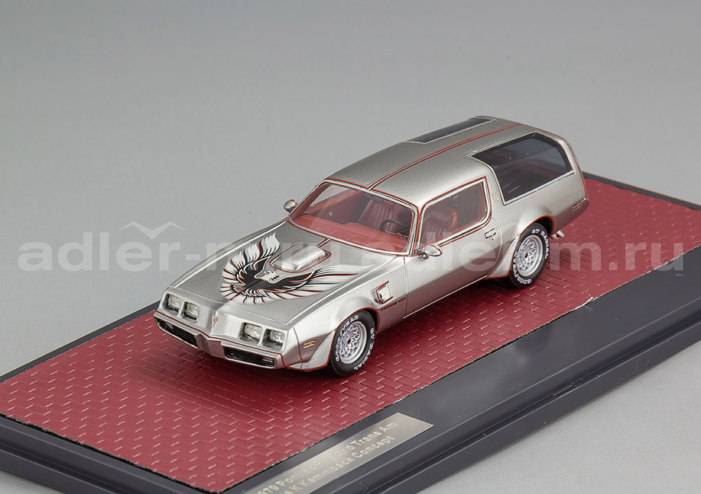MATRIX 1:43 Pontiac Firebird TA SB Concept - 1979 (silver) MX41606-012